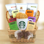 Starbucks Daybreak Gourmet Coffee Gift Basket - California Delicious
