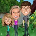 Personalized caricatures from Caricature Kingdom