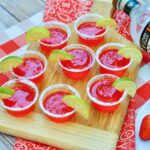 Strawberry Margarita Jello Shots