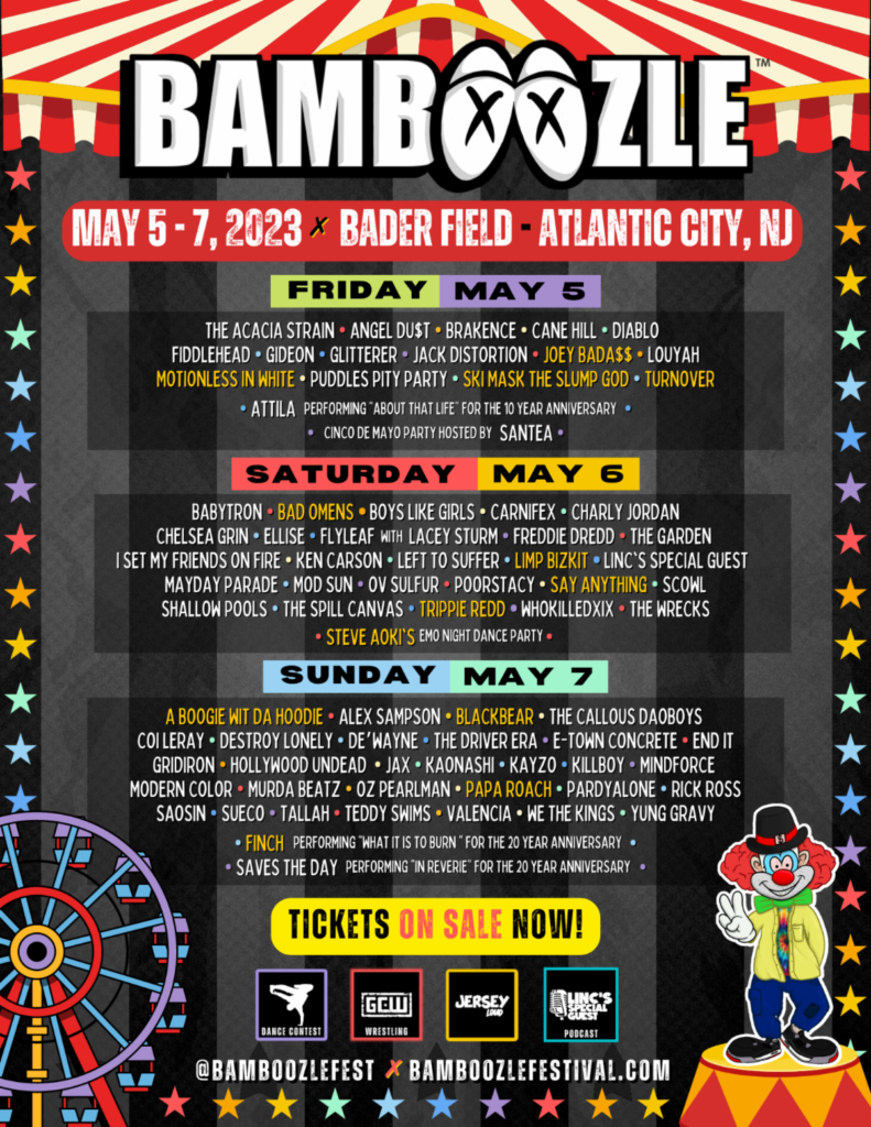 Bamboozle Festival Lineup: New Artists Announced